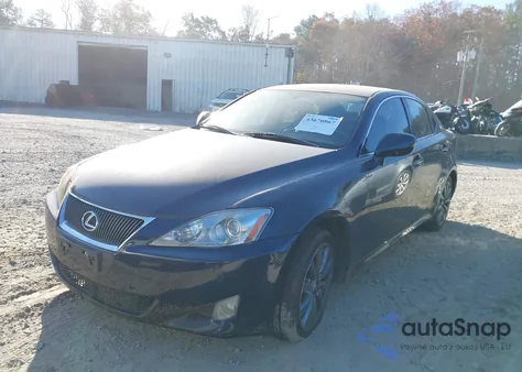 2006 Lexus Is 250 from USA, damaged, VIN JTHCK262165002216